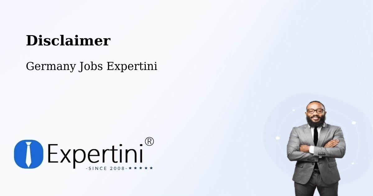 Disclaimer – Podelzig - Germany Jobs Expertini