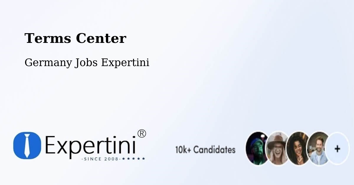 Terms of Service – Podelzig - Germany Jobs Expertini